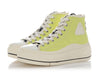 R13 Neon Yellow Kurt Platform Sneakers