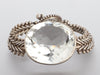 Stephen Dweck Large Sterling Silver Crystal Bracelet