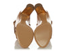 Ferragamo Tan Open-Toe Booties