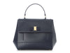 Ferragamo Navy Calfskin Carrie O
