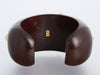 Trianon-Seaman Schepps 18K Yellow Gold, Citrine, Pearl, and Wood Cuff