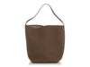 The Row Large Brown Calfskin N/S Park Tote Bag