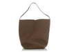 The Row Large Brown Calfskin N/S Park Tote Bag