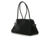 The Row Black Grained Leather Shoulder Margaux 12