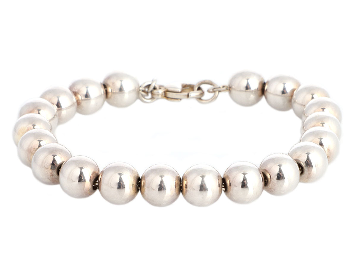 Tiffany & Co. Sterling Silver HardWear Ball Bracelet