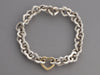 Tiffany & Co. Vintage Two-Tone Heart Bracelet