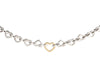 Tiffany & Co. Vintage Two-Tone Heart Bracelet