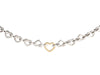 Tiffany & Co. Vintage Two-Tone Heart Bracelet