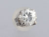 Platinum 0.26-Carat Single Diamond Stud Pierced Earring