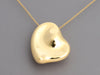 Tiffany & Co. Extra Large 18K Yellow Gold Full Heart Long Pendant Necklace