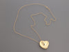 Tiffany & Co. Extra Large 18K Yellow Gold Full Heart Long Pendant Necklace