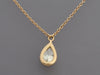 Tiffany & Co. 18K Yellow Gold 0.72-Carat Yellow Diamond Pendant Necklace