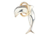 Tiffany & Co. Vintage Two-Tone Dolphin Brooch