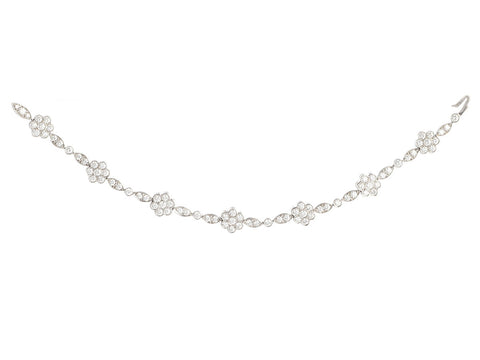 Tiffany & Co. Platinum Diamond Blossom Bracelet