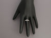 Tiffany & Co. 18K White Gold Diamond Tiffany T Wire Ring