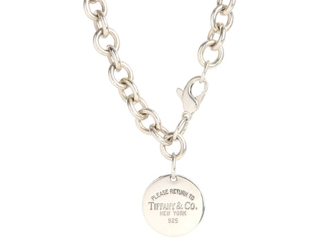 Tiffany & Co.’s Sterling Silver Return to Tiffany Round Tag Bracelet