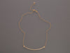 Tiffany & Co. Large 18K Yellow Gold T Smile Necklace