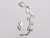 Tiffany & Co. Sterling Silver Paloma Picasso Olive Leaf Hoops