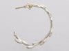 Tiffany & Co. Sterling Silver Paloma Picasso Olive Leaf Hoops