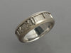 Tiffany & Co. 18K White Gold Atlas Band Ring