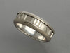 Tiffany & Co. 18K White Gold Atlas Band Ring