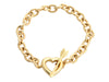 Tiffany & Co. Vintage 18K Yellow Gold Heart and Arrow Bracelet