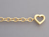 Tiffany & Co. Vintage 18K Yellow Gold Heart and Arrow Bracelet