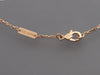 Van Cleef & Arpels 18K Rose Gold Silver Obsidian Diamond 2023 Holiday Vintage Alhambra Pendant Necklace