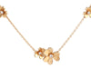 Van Cleef & Arpels 18K Yellow Gold Diamond 9-Motif Frivole Necklace