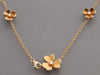Van Cleef & Arpels 18K Yellow Gold Diamond 9-Motif Frivole Necklace