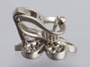 Van Cleef & Arpels Small 18K White Gold Diamond Frivole Pierced Earrings