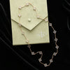 Van Cleef & Arpels 18K Yellow Gold Rock Crystal 20-Motif Vintage Alhambra Necklace