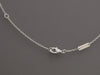 Van Cleef & Arpels 18K White Gold Green Celadon and Diamond 2022 Holiday Vintage Alhambra Necklace