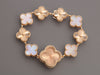 Van Cleef & Arpels 18K Rose Gold Mother of Pearl Sweet Alhambra Watch 23mm