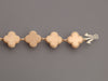 Van Cleef & Arpels 18K Rose Gold Mother of Pearl Sweet Alhambra Watch 23mm