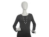 Van Cleef & Arpels 18K White Gold MOP 20-Motif Vintage Alhambra Necklace
