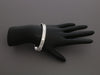Van Cleef & Arpels 18K White Gold Perlée Signature Bracelet