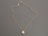 Van Cleef & Arpels 18K Rose Gold Pink MOP 2025 Holiday Pendant Necklace