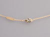 Van Cleef & Arpels 18K Rose Gold Rhodonite and Diamond 2021 Holiday Pendant Necklace