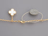 Van Cleef & Arpels 18K Yellow Gold MOP 6-Motif Magic Alhambra Necklace