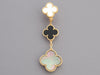 Van Cleef & Arpels 18K Yellow Gold 3-Motif Magic Alhambra Earrings