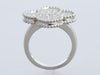 Van Cleef & Arpels 18K White Gold Pavé Diamond Magic Alhambra Ring