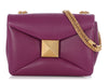 Valentino Purple One Stud Chain Bag