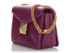 Valentino Purple One Stud Chain Bag