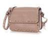 Valentino Small Beige Rockstud Crossbody