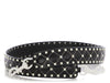 Valentino Black and White Rockstud Strap