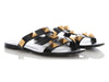 Valentino Black Roman Stud Sandals
