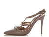 Valentino Poudre Rockstud Ankle Strap Pumps