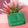 Saint Laurent Medium Green Niki Bag