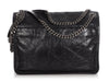 Saint Laurent Medium Black Crinkled Calfskin Niki